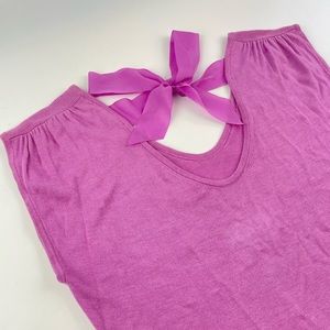 Purple Lilly Pulitzer Short Sleeve Sweater